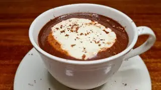 KETO HOT CHOCOLATE | مشروب الشوكولاته ساخنه ( كيتو هوت شوكوليت) | Low Carb Italian Hot Chocolate