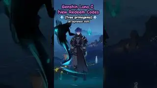 Genshin New Redeem Code (28 September 2025) Luna I 