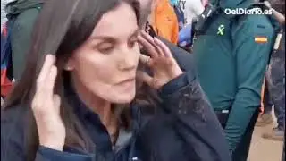Queen Letizia of Spain faced anger in Valencia: "We have nothing, we are like dogs".