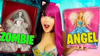 Barbie ZOMBIE VS ANJO! Qual é a melhor 🧟‍♀️ 👼