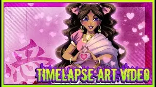 Colouring Video: Elemental Mages (Heart)