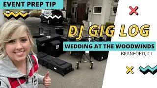 DJ GIG LOG: Wedding at The Woodwinds (Event Prep Tip)