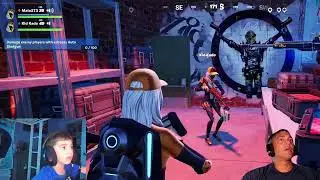 Another day, another father and son battle in Fortnite