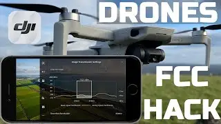 dji fly fcc hack разблокировка частоты 5.8 гигагерц для DJI mini 2