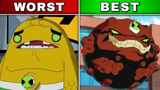 Ranking Every Ben 10 Omniverse Alien From - WORST to BEST // Fan 10k