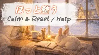 [Nervous System Care] | Sleep • Rest • Recover | Gentle Harp BGM | Healing