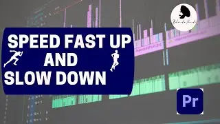 How to Speed Up and Slow Down Clips In Premiere Pro  (Speed Ramp Shortcut ) 