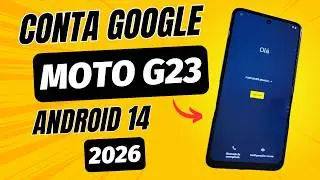 REMOVER CONTA GOOGLE MOTO G23 ATUALIZADO 2024 ANDROID 14 SEM PC YOUTUBE DESATUALIZADO NOVO MÉTODO
