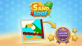 🏖️ Sand Loop Level 290 Solution | SUPER HARD LEVEL Full Walkthrough! 🧠