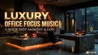 Luxury Office Focus Music | Premium Modern Workspace Ambient Music for Executive Deep Work