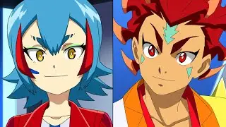 ILYA AND RASHAD Team Up in Beyblade Burst DB Episode 48! Beyblade Burst Dynamite Battle Episode 48