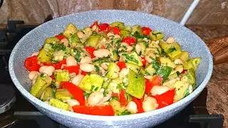 КАБАЧКИ - ОБЪЕДЕНЬЕ! Самый вкусный рецепт из овощей! РАГУ