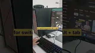 Switch windows and minimize the files through shortcut key | 