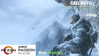 Call of Duty Modern Warfare 2 Campaign Remastered - RX 6700 Benchmark Run | Max Settings
