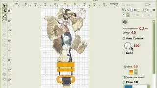 Embird Studio.03b racoon body