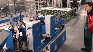Artikon FW-441 Four head welding machine / Dört köşe kaynak makinası Romania