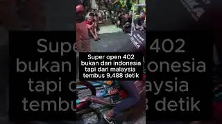 Apakah indo bisa mengalahkan malaysia di 402m super open tembus 9.4 detik  #shorts  #ngothailand