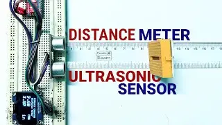Digital Distance Meter Using Ultrasonic Sensor