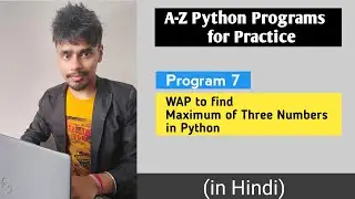 Python Program to Find the Largest Among Three Numbers