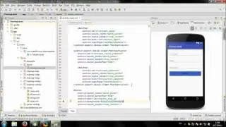 Develop simple Sign Up screen in Android Studio