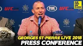 GSP Talks Khabib/McGregor, Fighting in 2018, Brock Lesnar, Demetrious Johnson Loss + More!