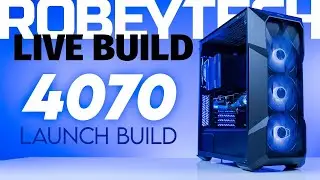 Building a Sub $2000 RTX 4070 Gaming PC - Giveaways + Cooler Master TD500 (5800x3D / Zotac AMP 4070)