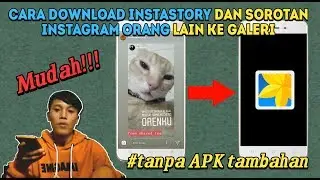 Cara Download InstaStory dan Sorotan Instagram ke Galeri | Tanpa aplikasi tambahan