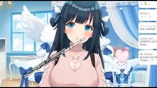 NENE IS SO TALENTED AT PLAYING THE FLUTE