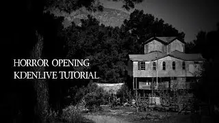 kdenlive Tutorial - Halloween Horror Opening (Glitch Effect)
