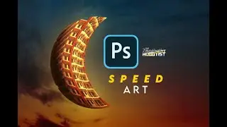 A Moon to Rent // Adobe Photoshop | Speed Art #speedart #photoshop