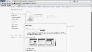 How To Set A Profile Photo (Youtube)
