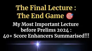 The *ONLY LECTURE* You Need before Prelims | Entire MAD Summarised | With Satyam Jain UnderStandUPSC