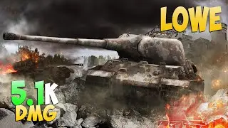 Lowe - 4 Kills 5.1K DMG - Luxurious! - World Of Tanks