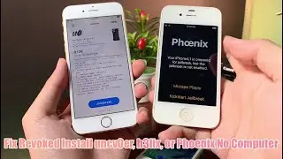 Fix Revoked Install unc0ver, h3lix, phoenix NO COMPUTER