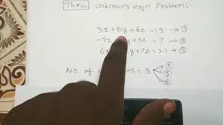 Three equation problem solve in scientific calculator in Tamil.
