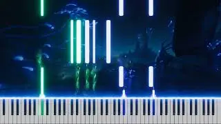 Tearless Souls of Byakuya from Genshin Impact | Piano Tutorial
