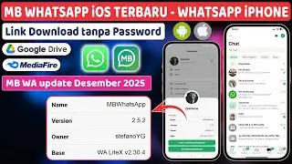 MB WhatsApp Terbaru v2.5.2 update Desember 2025 ⚡Tampilan WA Android jadi seperti iPhone