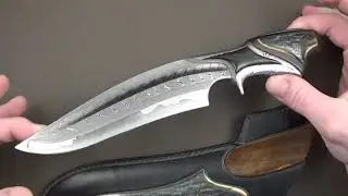 Forge de haut niveau pour ce magnifique couteau
