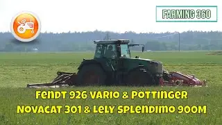 Silage 2021 | Fendt 926 Vario with Pöttinger Novacat 301 & Lely Splendimo 900M