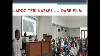Jadoo teri nazar from Darr, sung by Mahadev S.