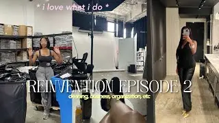 Reinvention ep 2: Organizing my entrepreneur life 📈| Orders, Cleaning, Graphics, Etc