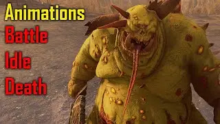 The Great Unclean one (Nurgle) Animations - Total War Warhammer 3