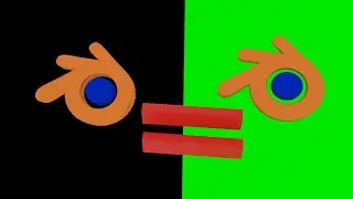 how to create a green screen animation the ULTIMATE way in blender 2.92