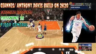 How To Make Giannis/Anthony Davis Build NBA 2K20 l 40 Pts, 12 Reb, 7 Ast