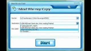 How to copy protected bluray dvd to iso file