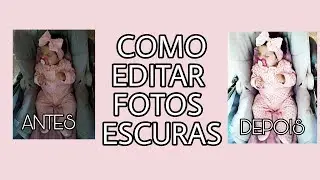 Como editar fotos escuras ( lightroom , vsco , snapseed , facetune)
