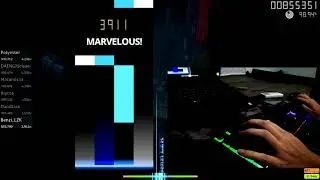[osu!mania 4k] I got the highest combo yet!! Strength (4k Disconcerting 4.42*) nomod FC 99.03%