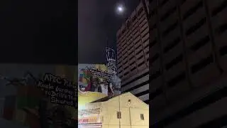 Merdeka 118 Tower - Night View from Central Market Kuala Lumpur #merdeka118 #virtualwalkingtour