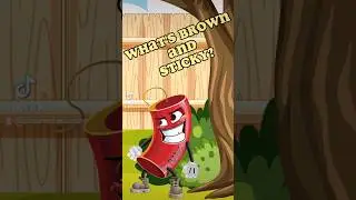 DinoMite Humor: Brown & Sticky 🤣 #humor #jokes #humortiktok #funnyjokes #funny #silly