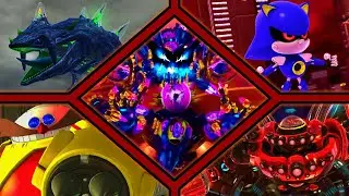 Sonic Generations - ALL BOSSES HARD MODE HD (Xbox 360, PS3, PC)